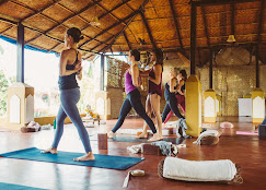 Yoga Shala at Nalanda Retreat, Mandrem Goa